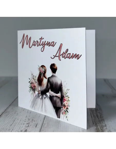 Zaproszenia – Ślub Eleganckie Personalizowane Zaproszenie