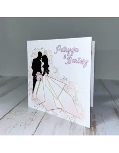 Zaproszenia Personalizowany Ślub Eleganckie Personalizowane