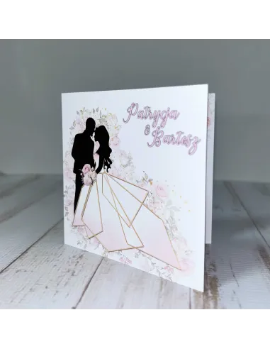 Zaproszenia Personalizowany Ślub Eleganckie Personalizowane