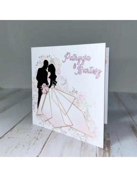 Zaproszenia Personalizowany Ślub Eleganckie Personalizowane