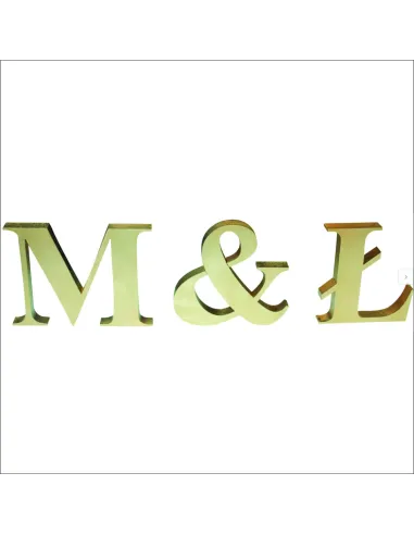 Imiona Młodej Pary Styrodur 30cm – Dekoracja Stołu 30cm