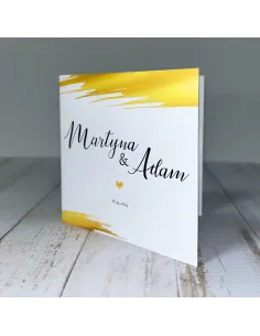 Eleganckie Personalizowane Zaproszenie na Zamówienie