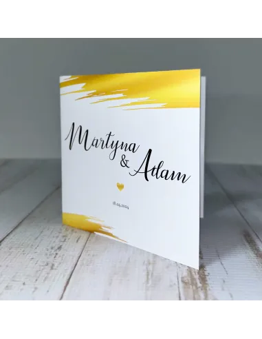 Eleganckie Personalizowane Zaproszenie na Zamówienie