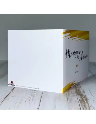 Eleganckie Personalizowane Zaproszenie na Zamówienie