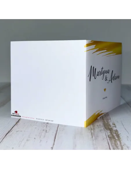 Eleganckie Personalizowane Zaproszenie na Zamówienie