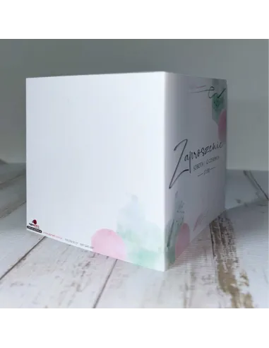 Eleganckie Personalizowane Zaproszenie na Gotowy Projekt