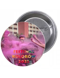 Przypinki Buttony Festiwal Kolorów 2023 Znaczki Pamiątkowe
