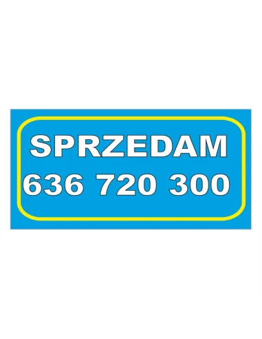 Sprzedam Wynajmę Banery Reklamowe Personalizowany Reklamowy