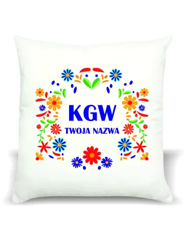 Foto Poduszka Koło Gospodyń Wiejskich KGW + Twój Tekst