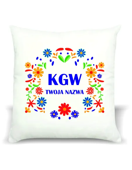 Foto Poduszka Koło Gospodyń Wiejskich KGW + Twój Tekst