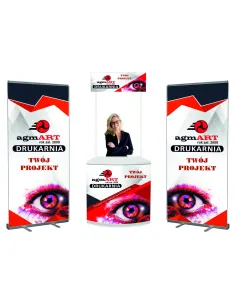 Stoisko Degustacyjne Duże Promocyjne – Reklamowe + 2x