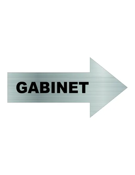 Tabliczka Tablica Grawerowana Strzałka Nierdzewna z Twoim