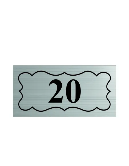 Tabliczka Tablica Nierdzewna Grawerem Numerem Pomieszczenia
