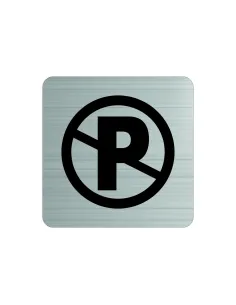 Tabliczka Tablica Nierdzewna z Grawerem Zakaz Parkowania