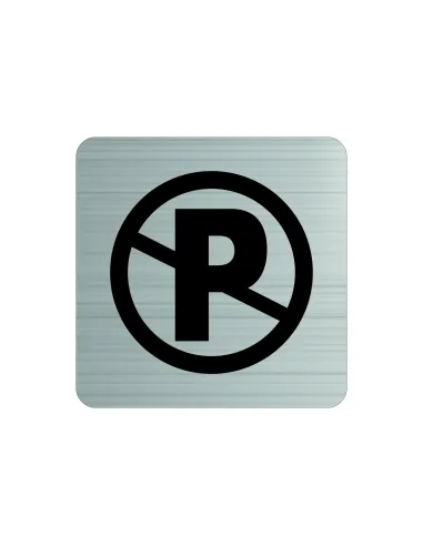 Tabliczka Tablica Nierdzewna z Grawerem Zakaz Parkowania