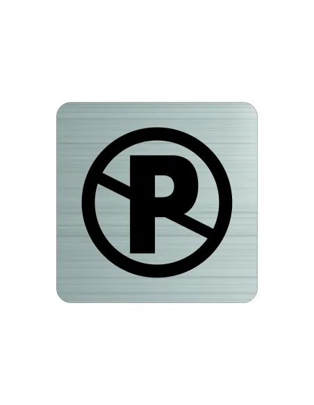 Tabliczka Tablica Nierdzewna z Grawerem Zakaz Parkowania