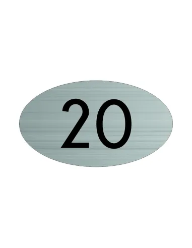 Tabliczka Personalizowany z Grawerem Nierdzewna Owalna