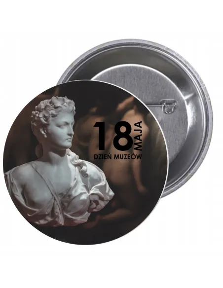 Przypinki Buttony Dzień Muzeów Znaczki Badziki Pamiątkowe