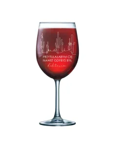 Kieliszek do Wina Grawer Prezent Kobiety Żony dla Kobiety