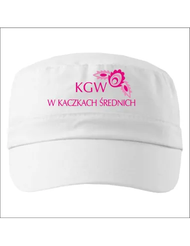 Czapka Letnia Latino z Daszkiem logo Dowolnym Haftem KGW
