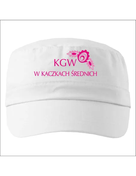 Czapka Letnia Latino z Daszkiem logo Dowolnym Haftem KGW