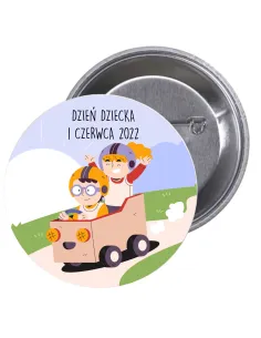 Przypinki Buttony – Dzień Dziecka Znaczki Badziki Grafiką