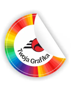 Naklejki z Nadrukiem z logo Reklamowy Twoim Etykiety