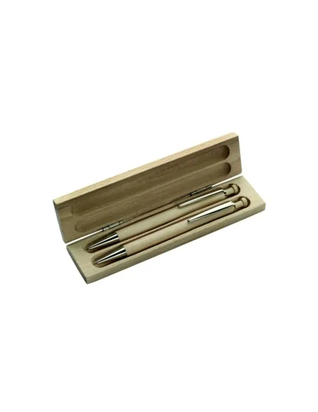 Zestaw Piśmienny Długopis Ołówek z Nadrukiem 10 szt