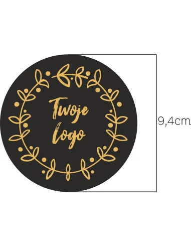 Naklejki logo Etykiety Reklamowe Twój Nadruk Grafika