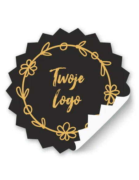 Naklejki z Nadrukiem z logo Reklamowy 3.5 cm 875 szt