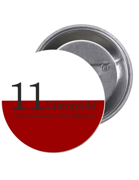 Przypinki Buttony Listopada Narodowe Święto Niepodległości