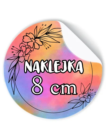 Naklejki Etykiety Reklamowe Twoje logo Dowolny Nadruk