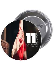 Przypinki Buttony 11 Listopada Narodowe Personalizowany