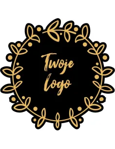 Naklejki 5 cm Etykiety Reklamowe Twoje logo Cięte Obrysie