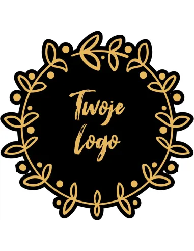 Naklejki 5 cm Etykiety Reklamowe Twoje logo Cięte Obrysie