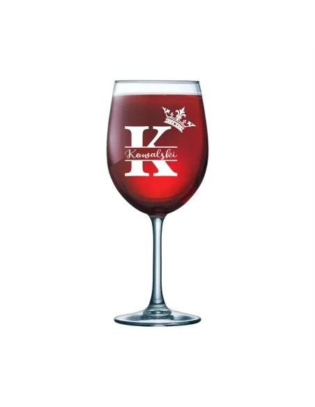 Kieliszek do Wina Grawer Prezent Męża Niego z Grawerem