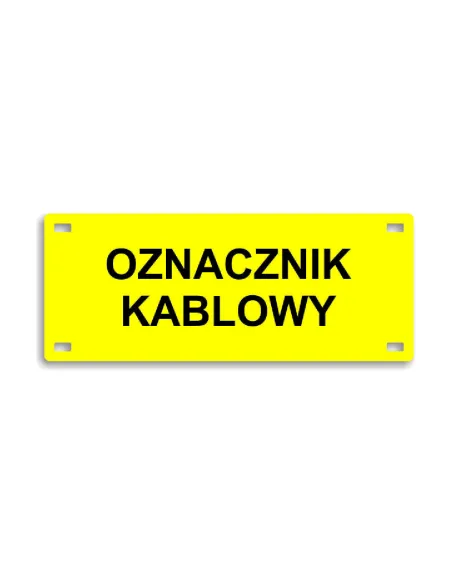Oznaczniki Kablowe Tabliczki Energetyczne – Kable Złącza