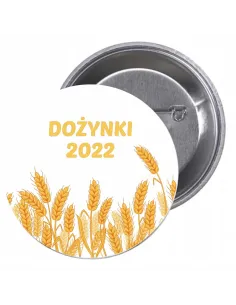 Przypinki Buttony – Dożynki 2022 Znaczki Badziki Grafiką