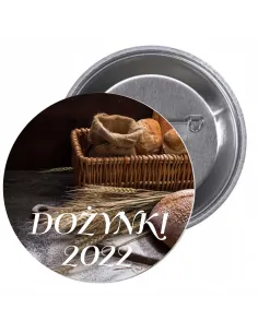 Przypinki Buttony Dożynki 2022 Znaczki na Zamówienie
