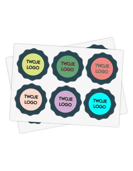 Naklejki Etykiety Reklamowe Dowolny Kształt Nadruk