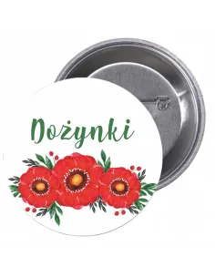 Przypinki Buttony – Dożynki Znaczki Badziki Grafiką