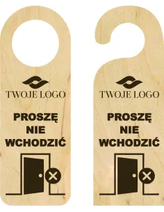 Zawieszka na Drzwi Klamkę Personalizowany z Nadrukiem