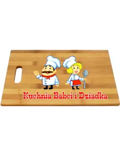 Deska do Krojenia z Nadrukiem Dzień Babci Dziadk Tanio