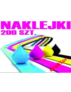 Naklejki z Nadrukiem Reklamowy Wizytówki Samoprzylepne