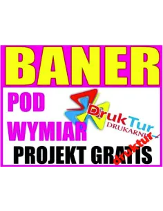 Baner – Reklamowy Reklama Plandeka Projekt Gratis do Firmy