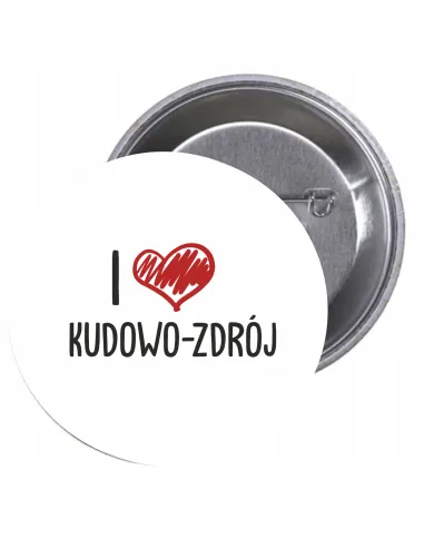 Przypinki Buttony i Love Kudowo – Zdrój Znaczki Badziki