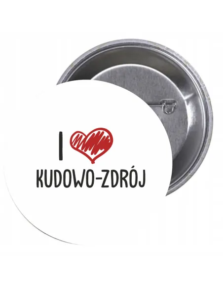 Przypinki Buttony i Love Kudowo – Zdrój Znaczki Badziki