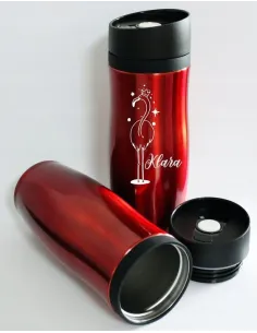 Kubek Termiczny z Grawerem na Prezent Kolorowe Grawerem