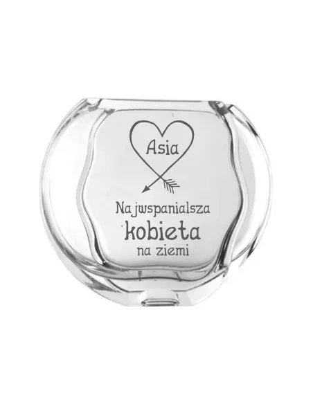 Wazon Grawer Prezent Dzień Kobiet Walentynki z Grawerem