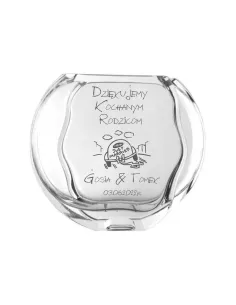 Wazon Grawer Prezent Podziękowanie Rodziców dla Rodziców